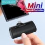סוללת POWER BANK ניידת מבית KUULAA עם קיבולת של 4500mah ללא צורך בכבל